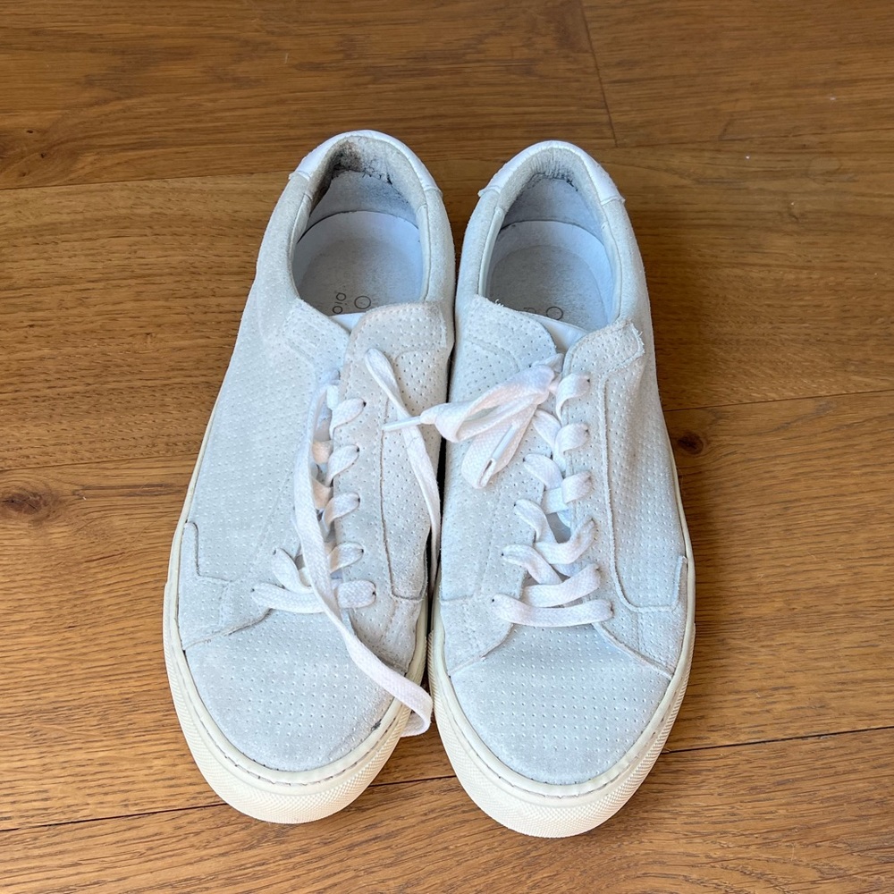 Mens Piola suede sneakers